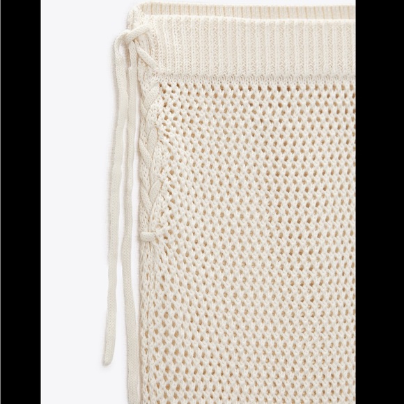 ZARA CROCHETED SKIRT - Picture 4 of 4
